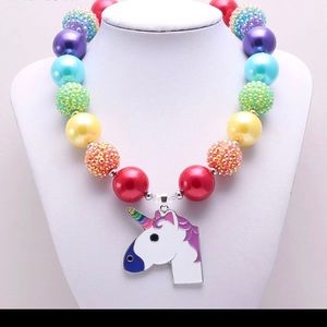 🦄Now available🦄 unicorn bead necklace